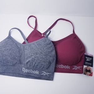 Reebok Seemless Bralettes 2pk